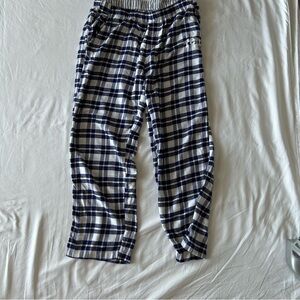 TCU Purple and White Plaid Lounge Pants Size L
